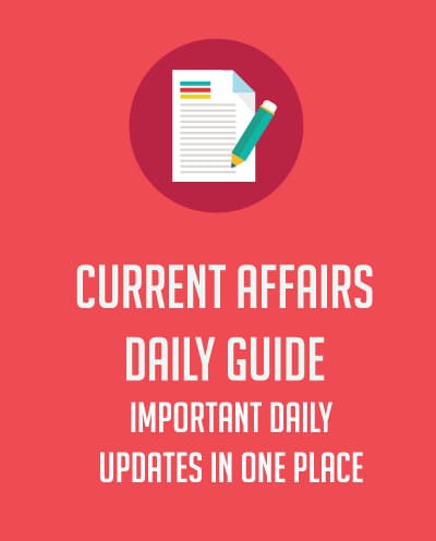 Current Affairs all in one place