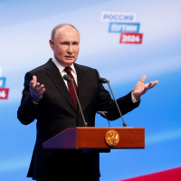 Putin Secures Fifth Presidential Term: